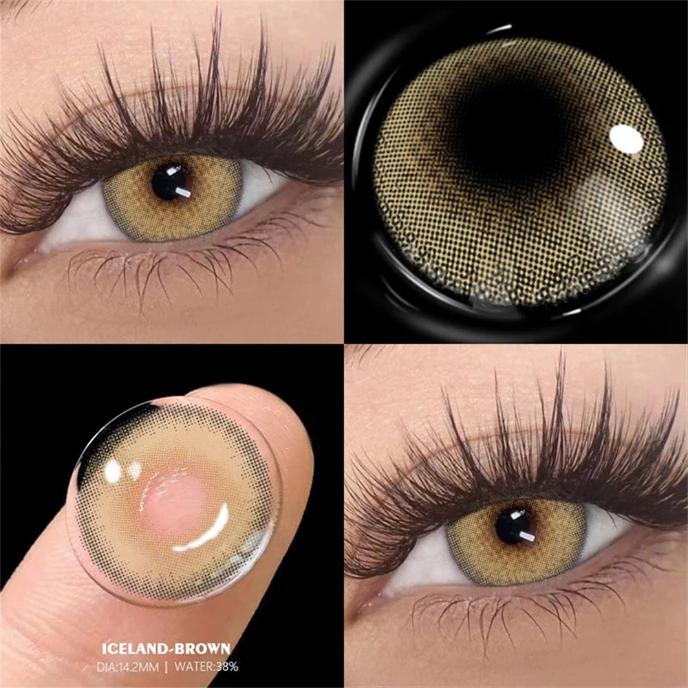 Morningcon land-Fa1 Colored Contact Lenses For Eyes Half Yearly 2pcs