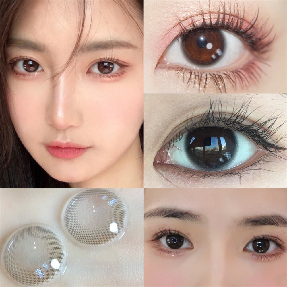 Morningcon Tear-eye effects Colored Contact Lenses For Eyes Half Yearly