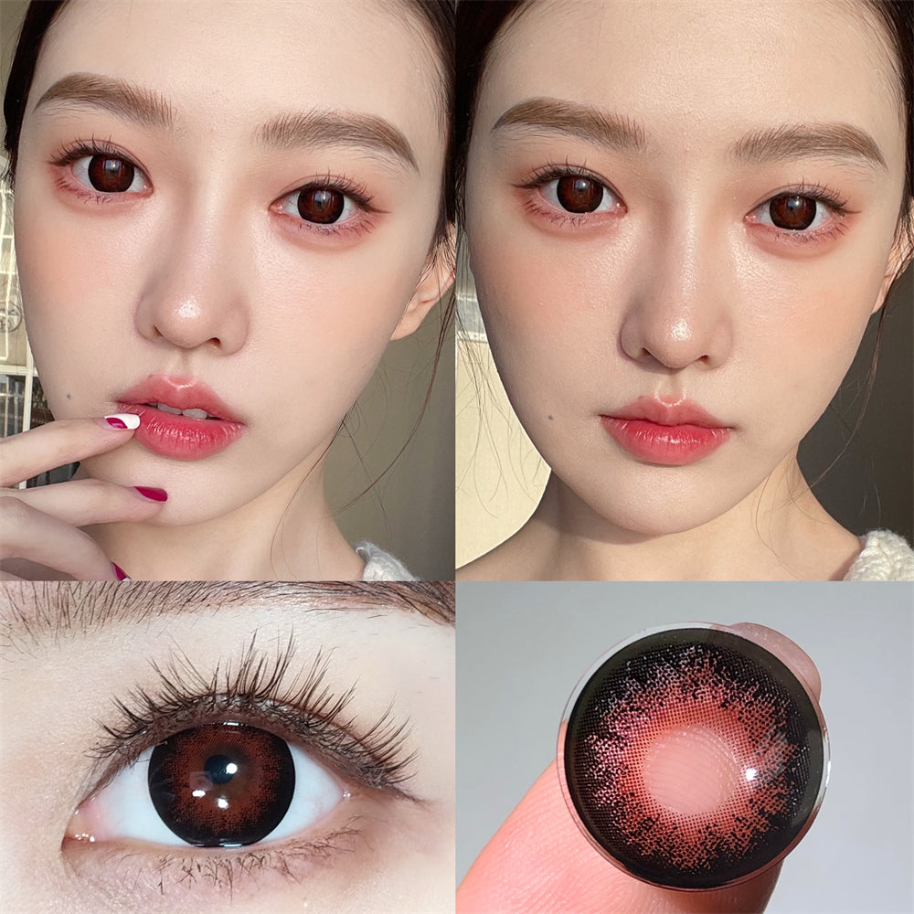 Morningcon Dangerous Lori Colored Contact Lenses For Eyes Half Yearly 2pcs