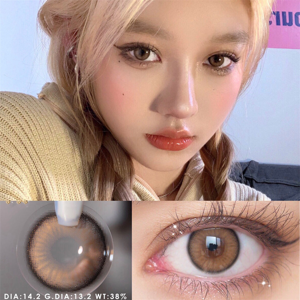 Morningcon Nim Colored Contact Lenses For Eyes Half Yearly