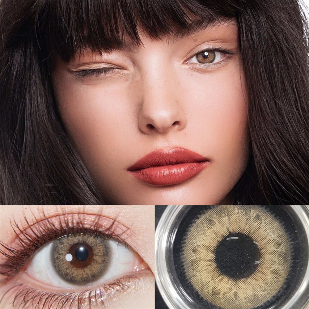 Morningcon DNA Colored Contact Lenses For Eyes Half Yearly 2pcs