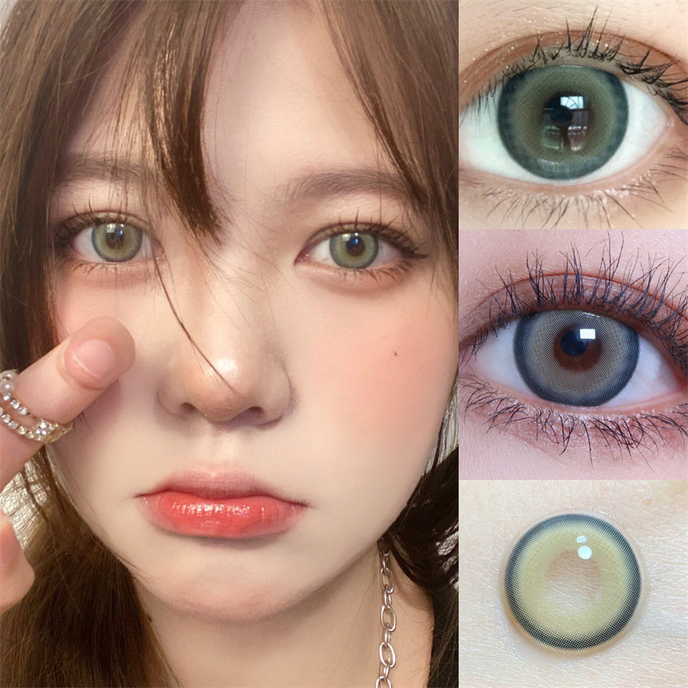 Morningcon Nanaru Colored Contact Lenses For Eyes Half Yearly 2pcs