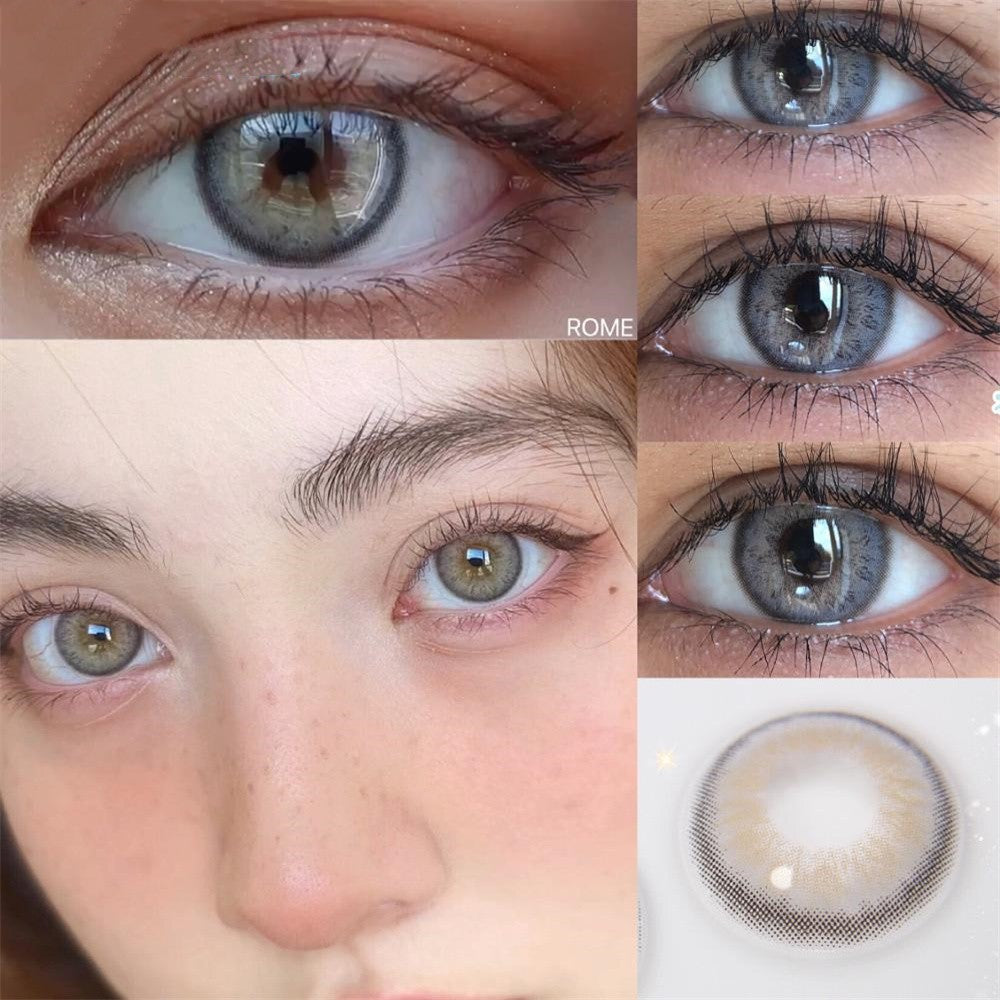 Morningcon Rome Colored Contact Lenses For Eyes Half Yearly 2pcs