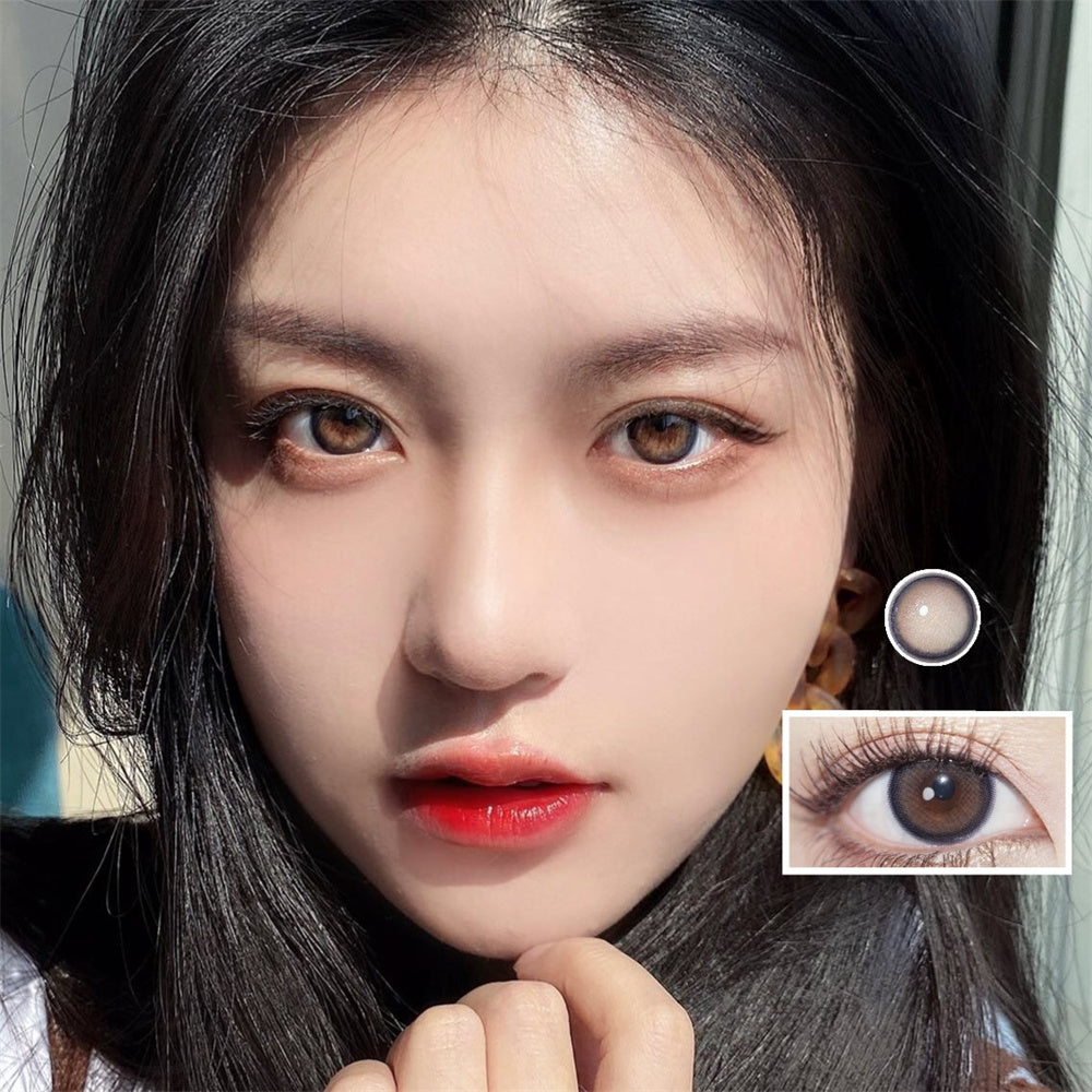 Morningcon The Mist was thin Colored Contact Lenses For Eyes Half Yearly 2pcs