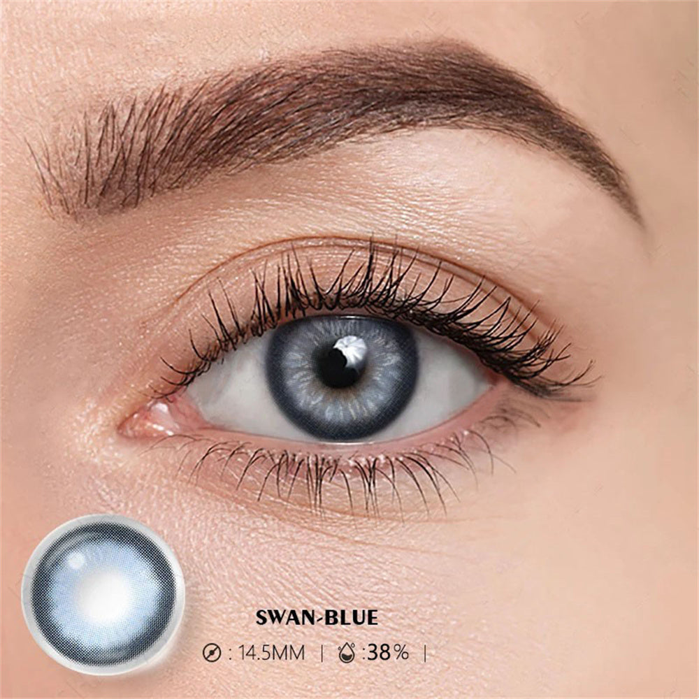 Morningcon swan-F26 Colored Contact Lenses For Eyes Half Yearly 2pcs