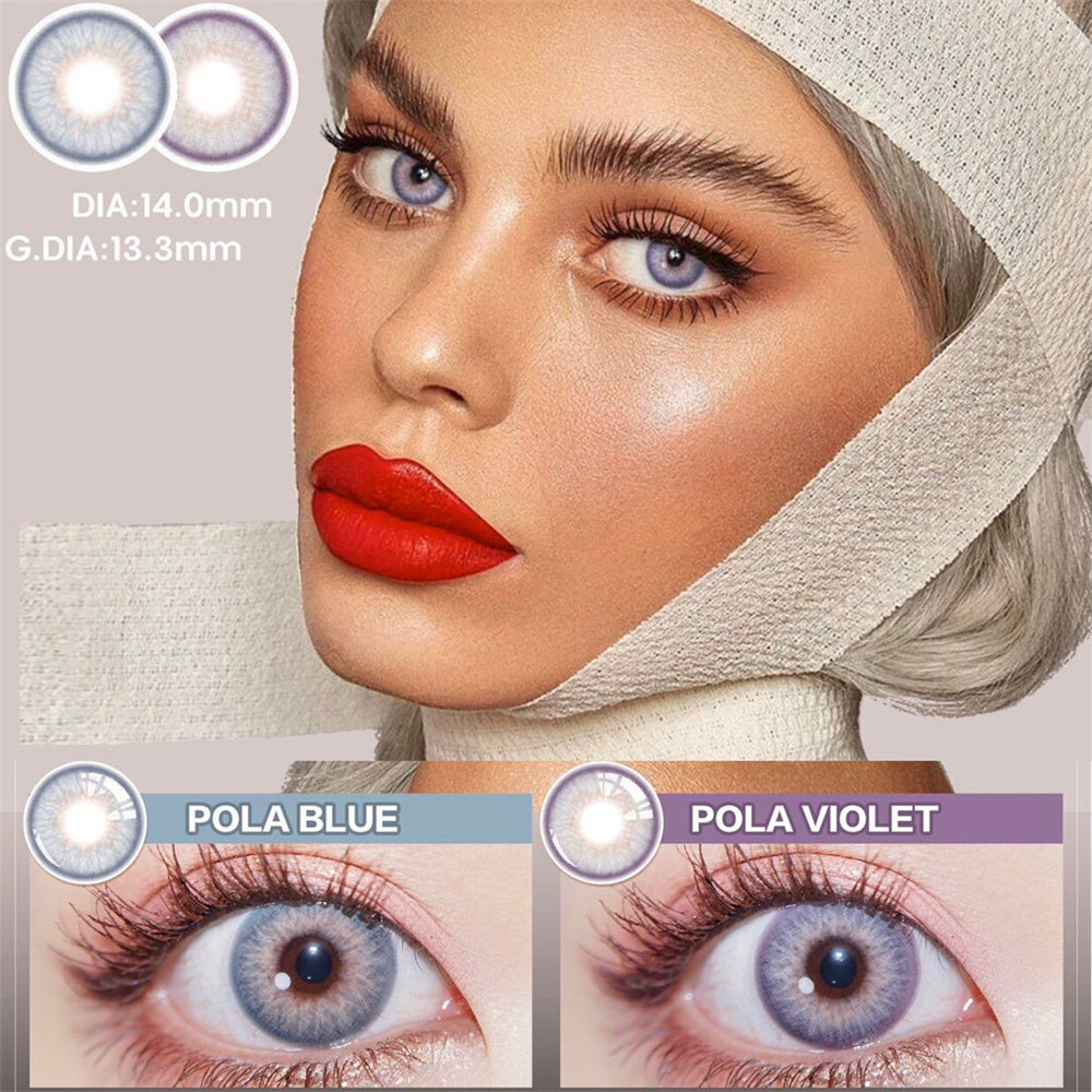 Morningcon Rome Colored Contact Lenses For Eyes Half Yearly 2pcs