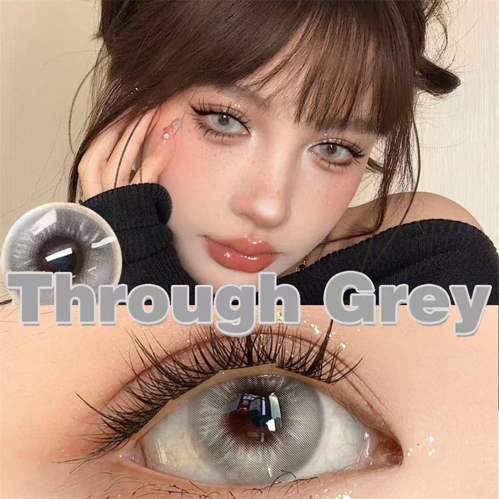 Morningcon Snow Grils Colored Contact Lenses For Eyes Half Yearly 2Pcs