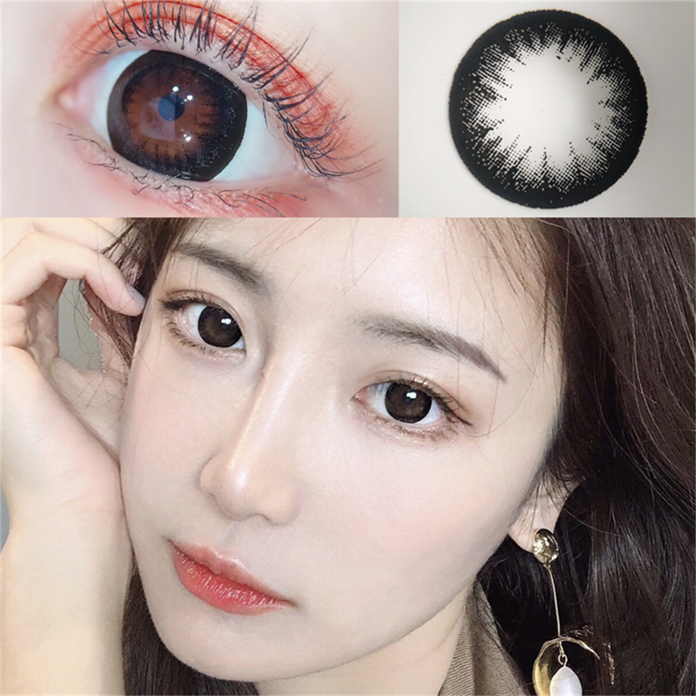 Morningcon Great Beauty Colored Contact Lenses For Eyes Half Yearly 2pcs