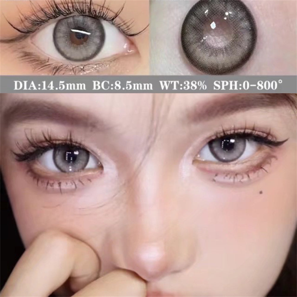 Morningcon Cold Extract Maine Colored Contact Lenses For Eyes Half Yearly 2pcs