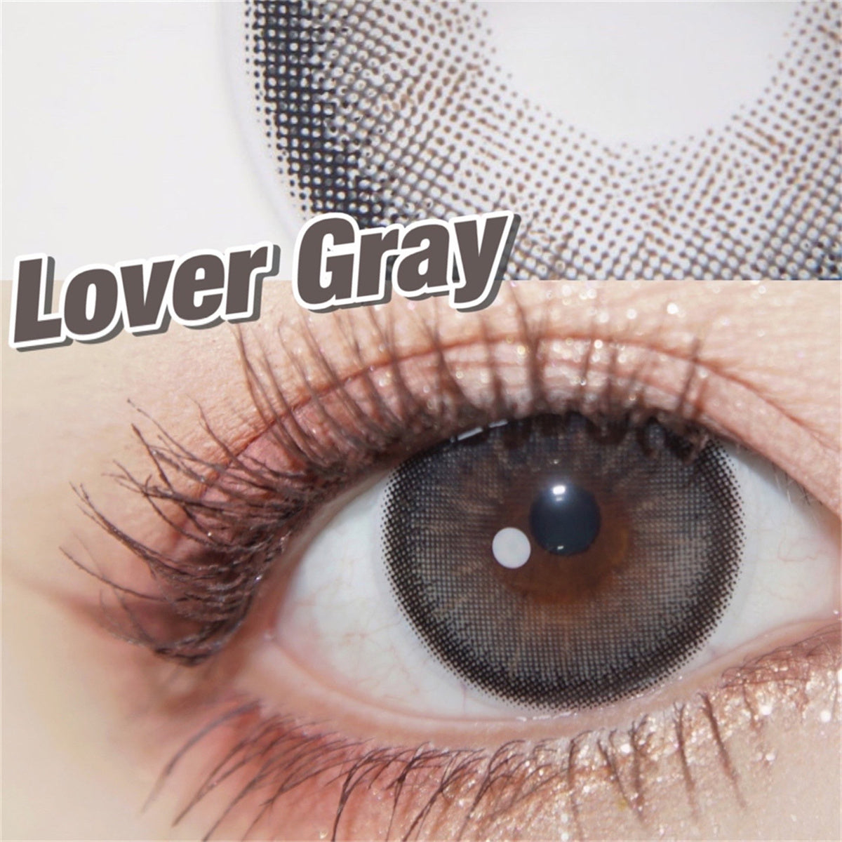 Morningcon Yuan Qi stewed eggs Colored Contact Lenses For Eyes Half Yearly 2pcs