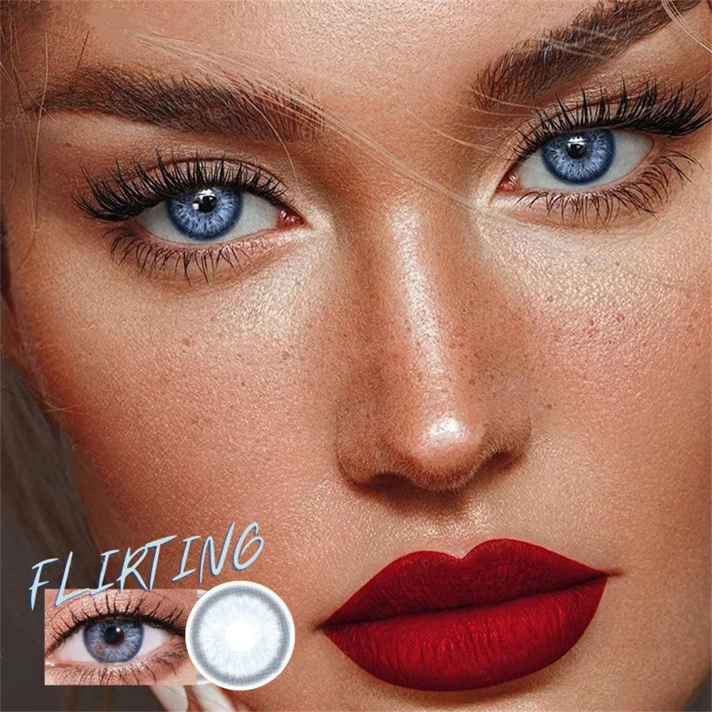 Morningcon C3 Colored Contact Lenses For Eyes Half Yearly 2pcs