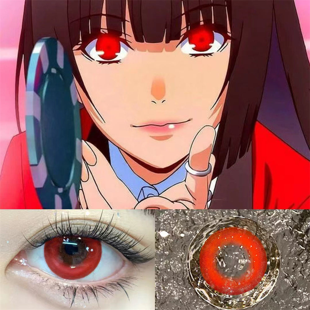Morningcon Plum Blossom Colored Contact Lenses For Eyes Daily 2pcs