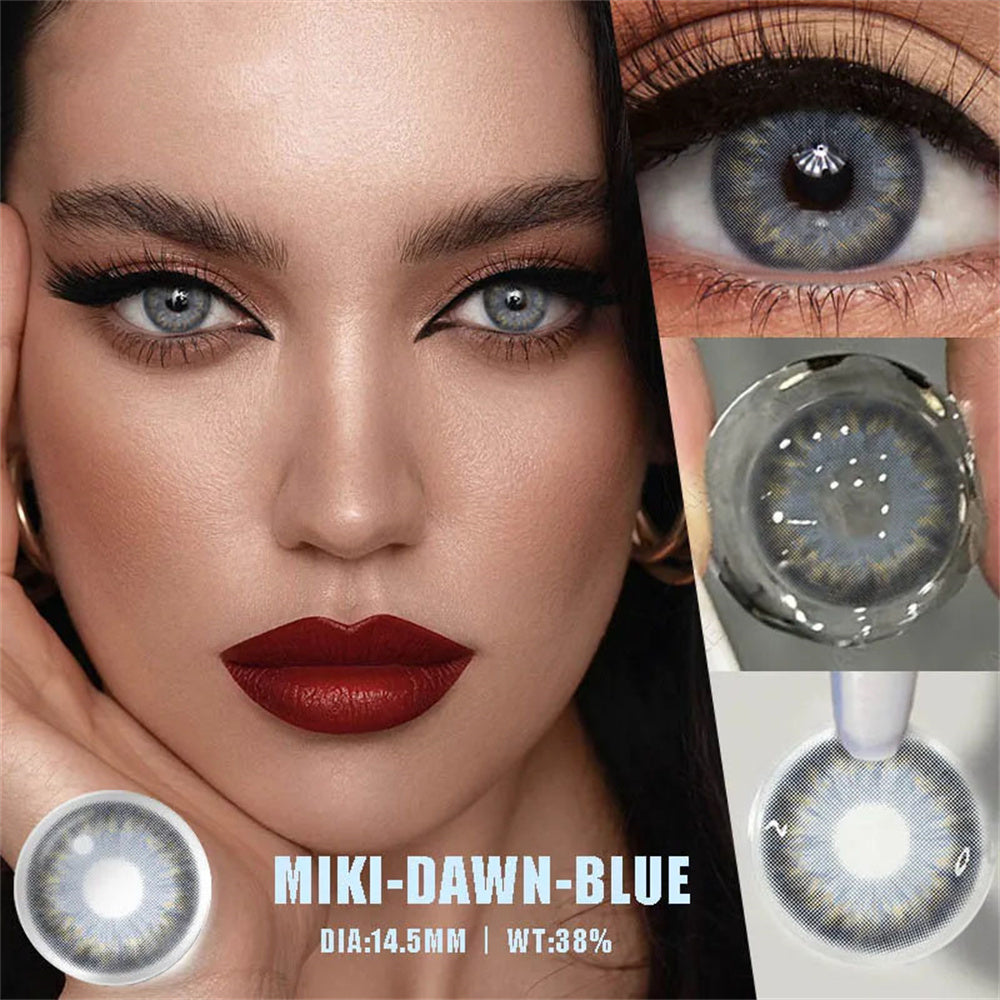 Morningcon Craving-F16 Colored Contact Lenses For Eyes Half Yearly 2pcs