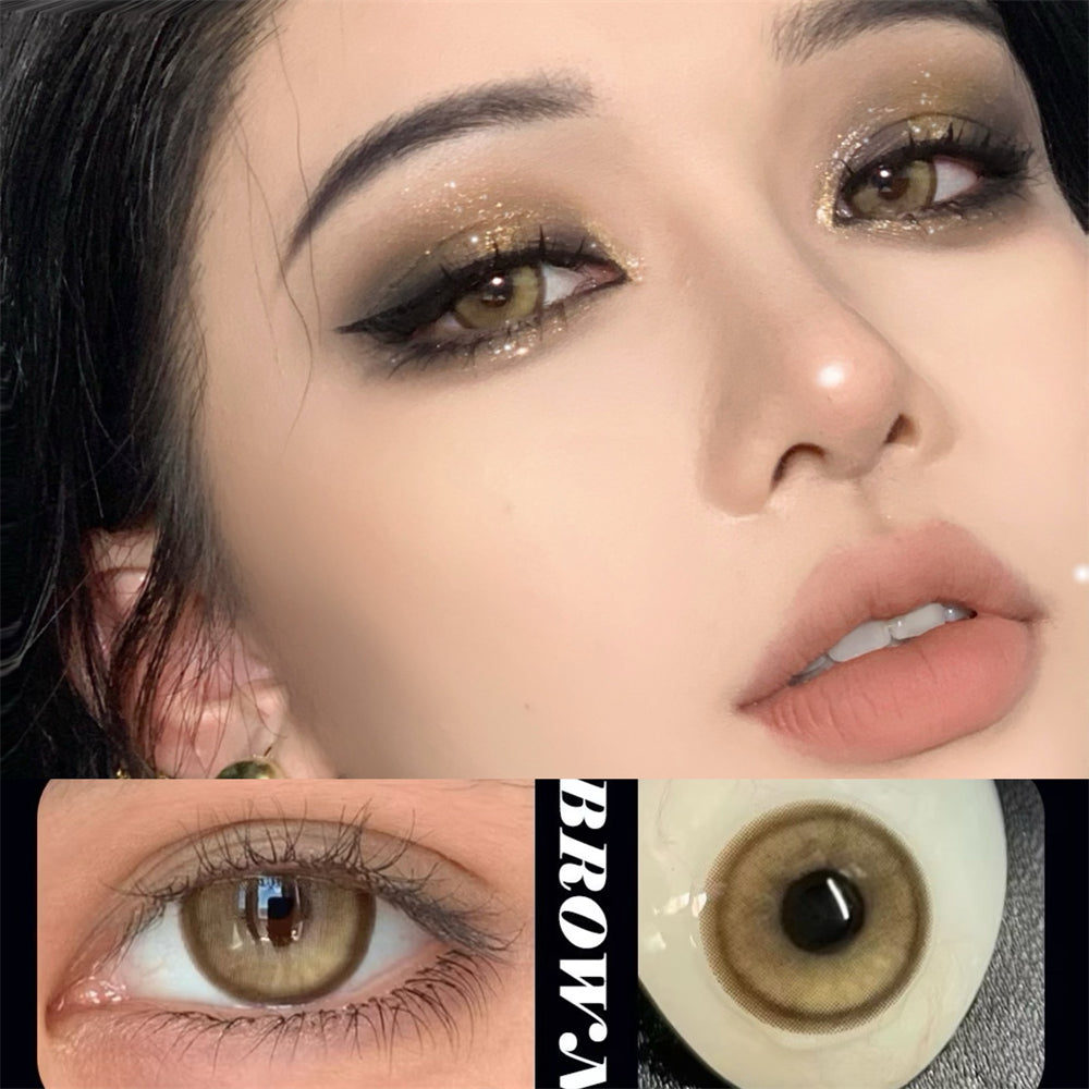 Morningcon San Francisco Colored Contact Lenses For Eyes Half Yearly 2pcs