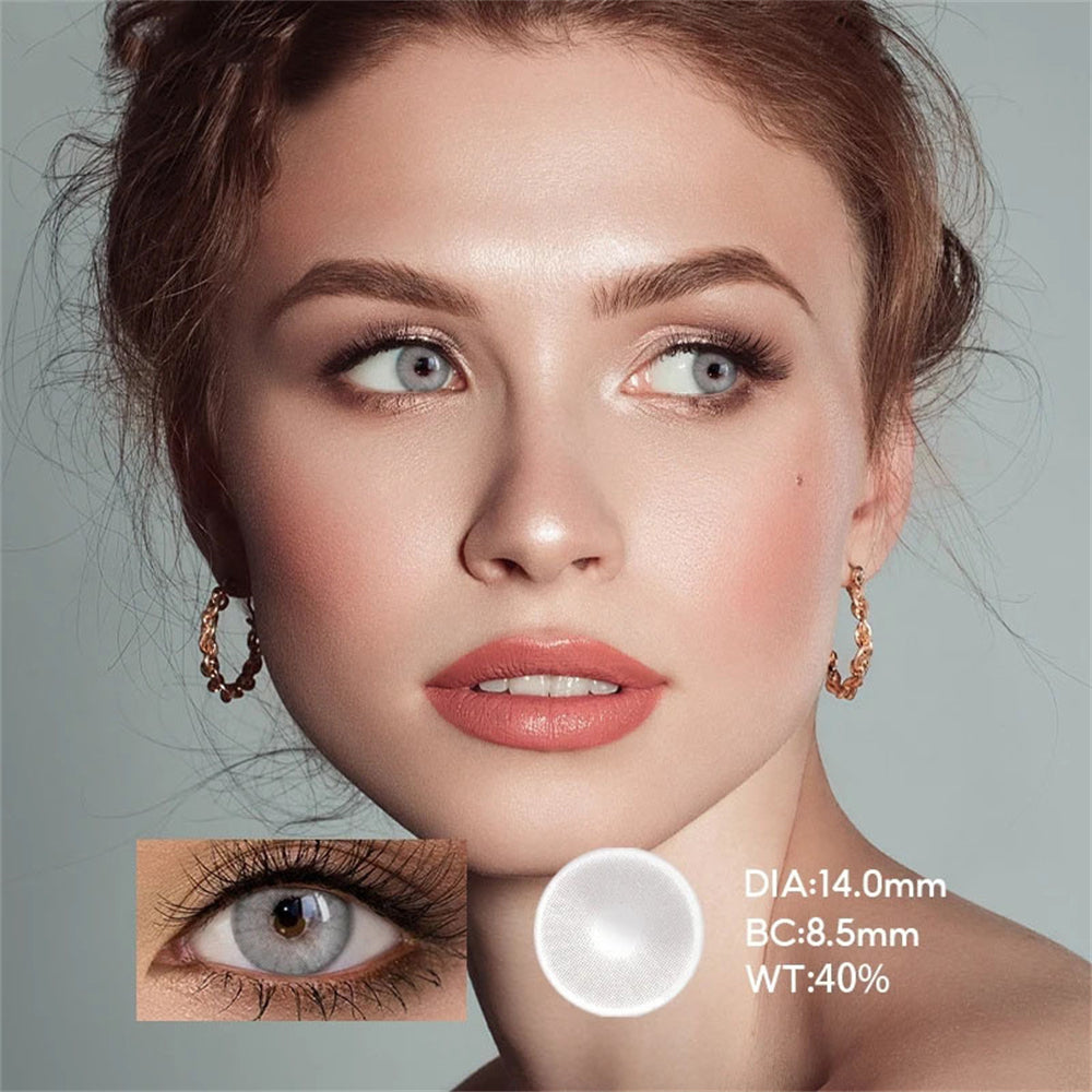 Morningcon Mickey Colored Contact Lenses For Eyes Half Yearly 2pcs