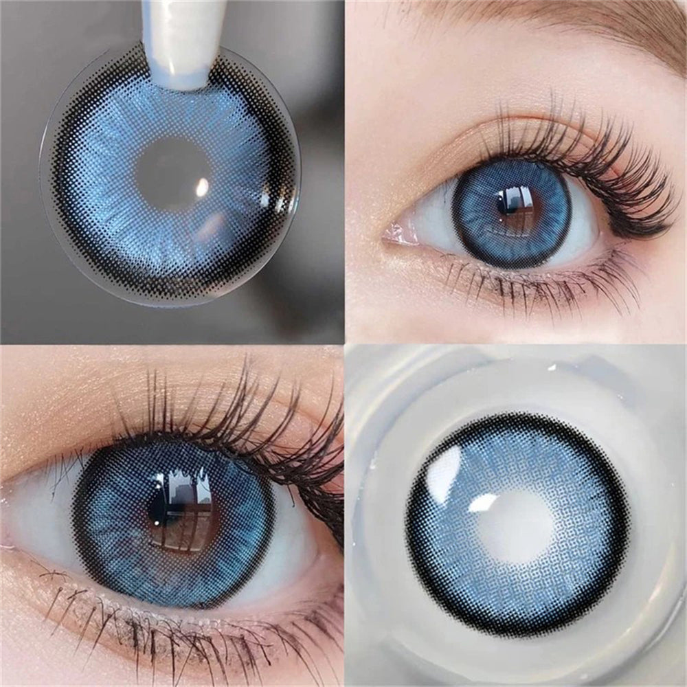 Morningcon Diamond-Fa Colored Contact Lenses For Eyes Half Yearly 2pcs