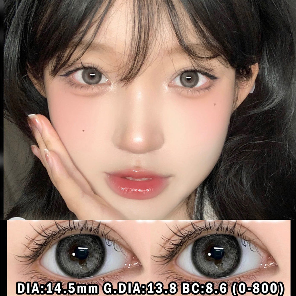 Morningcon Halos of water droplets Colored Contact Lenses For Eyes Half Yearly 2pcs