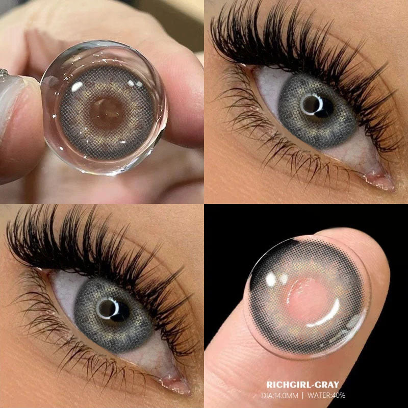 Morningcon NS2rich Colored Contact Lenses For Eyes Half Yearly 2pcs