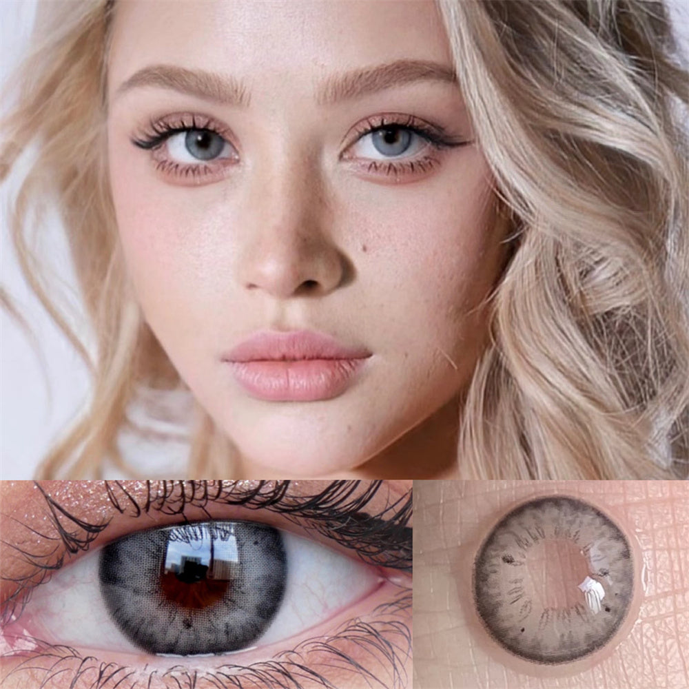 Morningcon Clara Colored Contact Lenses For Eyes Half Yearly 2pcs