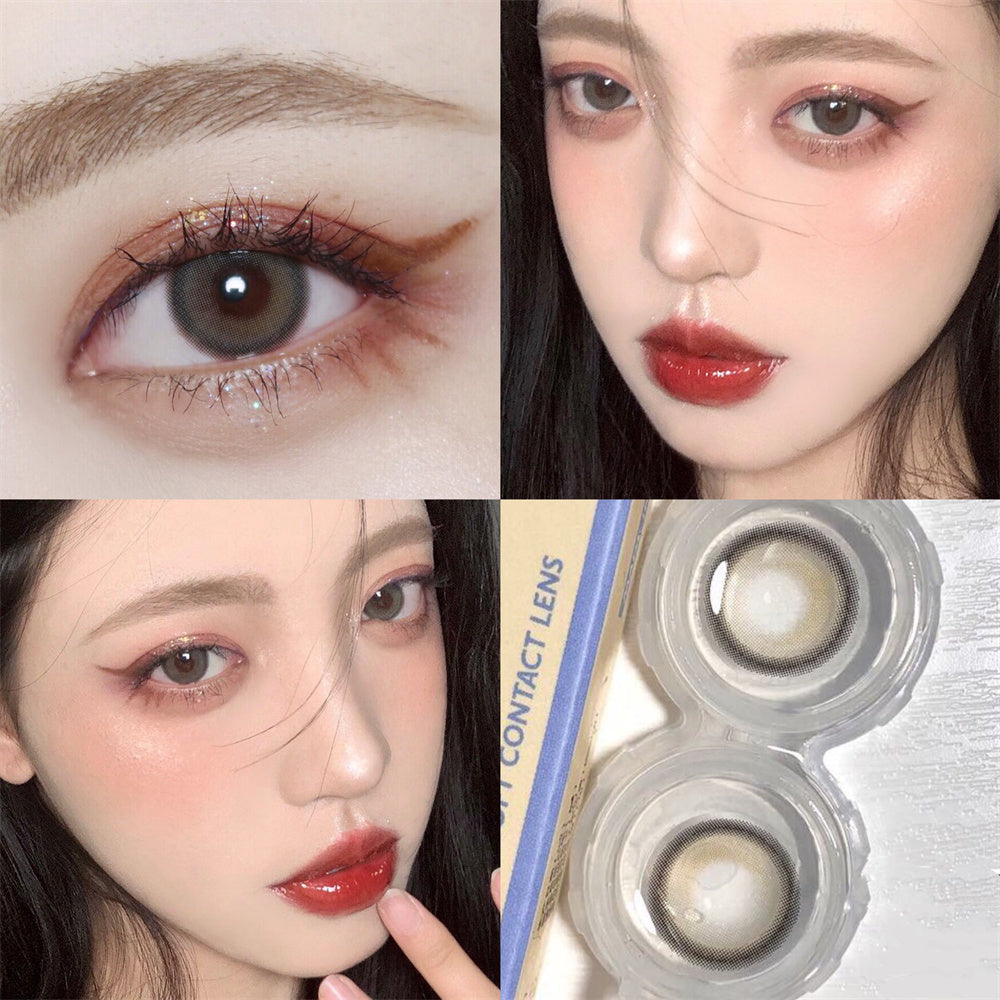 Morningcon Milk bag Colored Contact Lenses For Eyes Half Yearly