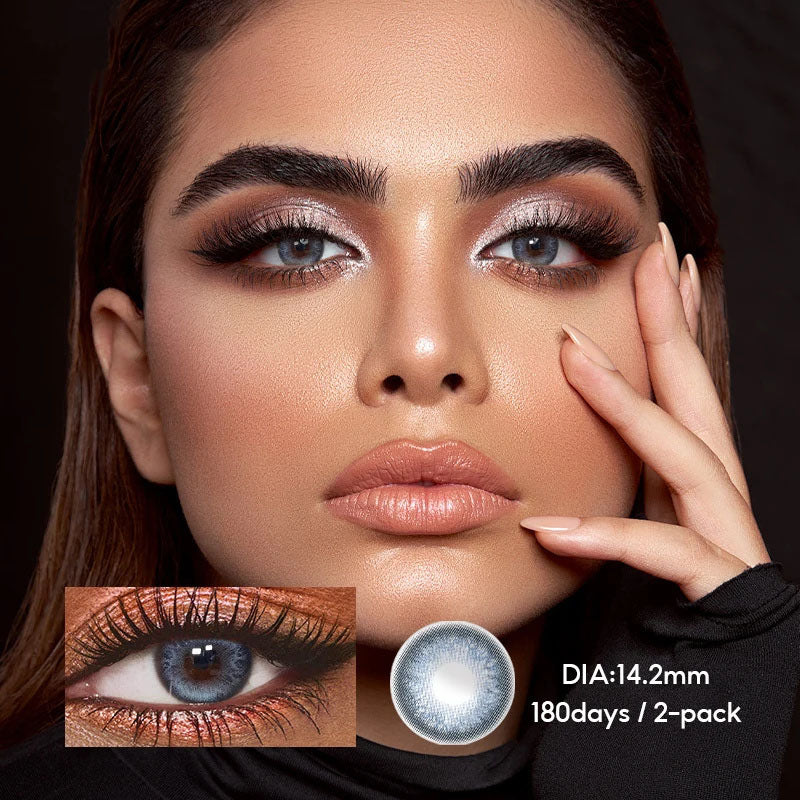 Morningcon NS2rich Colored Contact Lenses For Eyes Half Yearly 2pcs