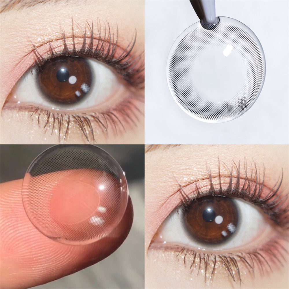 Morningcon Tear-eye effects Colored Contact Lenses For Eyes Half Yearly