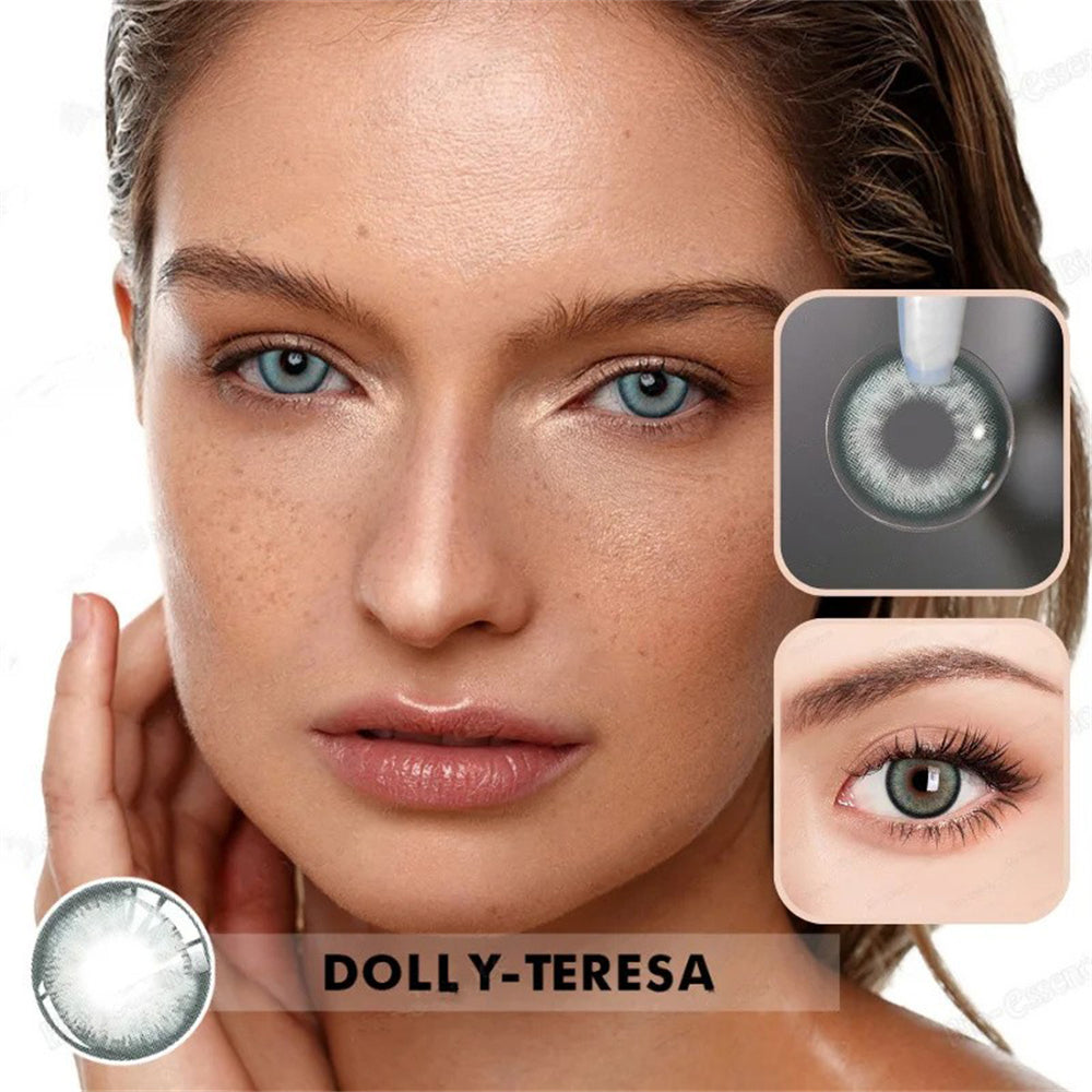 Morningcon Dolly-F24 Colored Contact Lenses For Eyes Half Yearly 2pcs