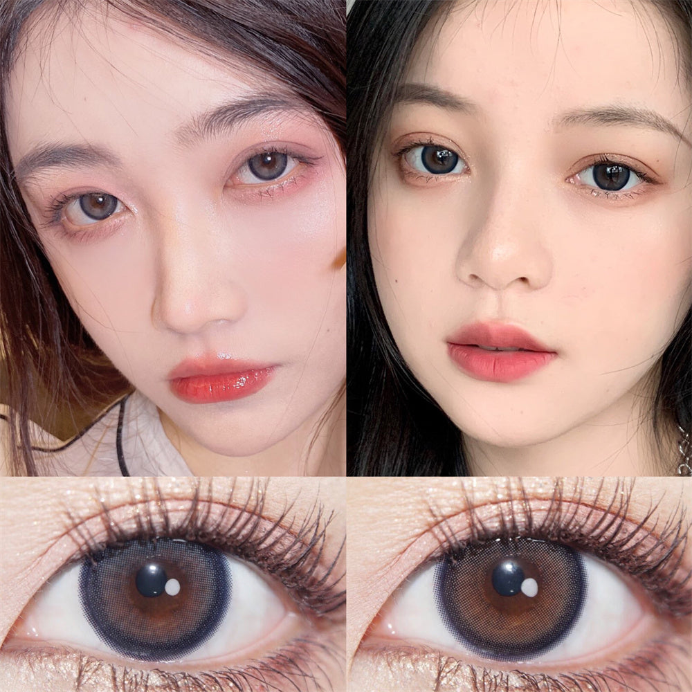 Morningcon The Mist was thin Colored Contact Lenses For Eyes Half Yearly 2pcs