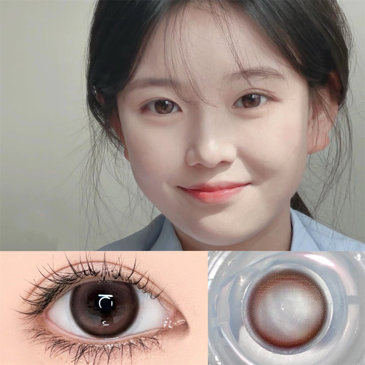 Morningcon Narimaru Colored Contact Lenses For Eyes Half Yearly 2pcs