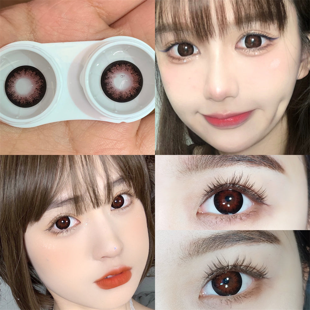 Morningcon Dangerous Lori Colored Contact Lenses For Eyes Half Yearly 2pcs