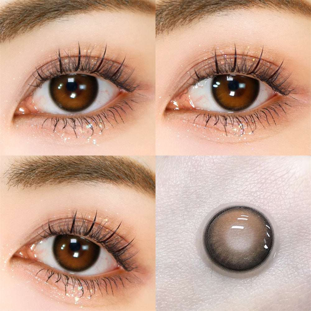 Morningcon Black and the future Colored Contact Lenses For Eyes Half Yearly 2pcs