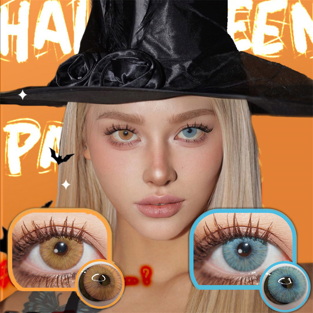 Morningcon New York Colored Contact Lenses For Eyes Half Yearly 2pcs