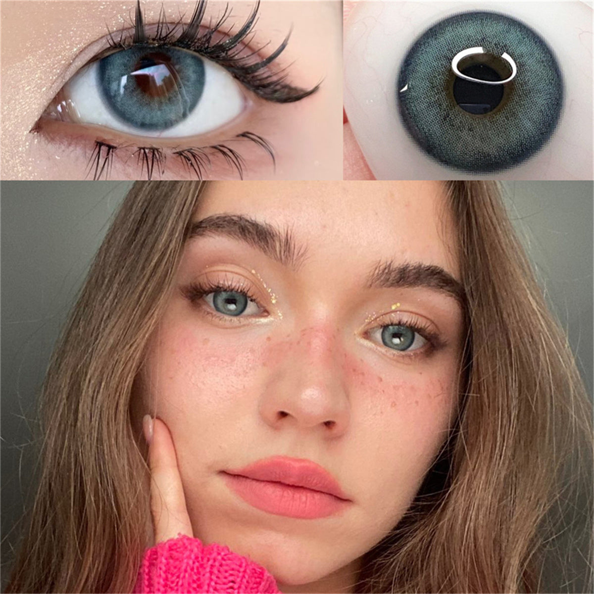 Morningcon Loch Ness Colored Contact Lenses For Eyes Half Yearly 2pcs