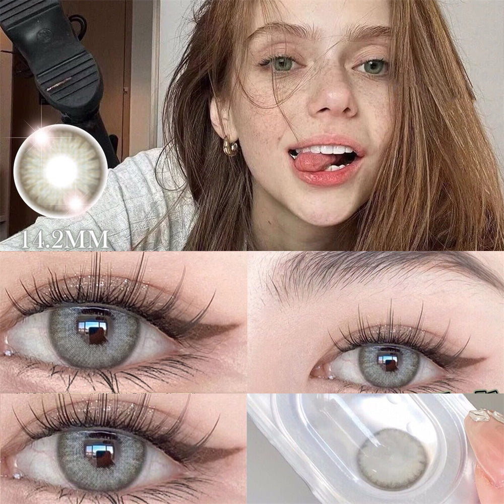 Morningcon Jasmine Colored Contact Lenses For Eyes Half Yearly 2pcs