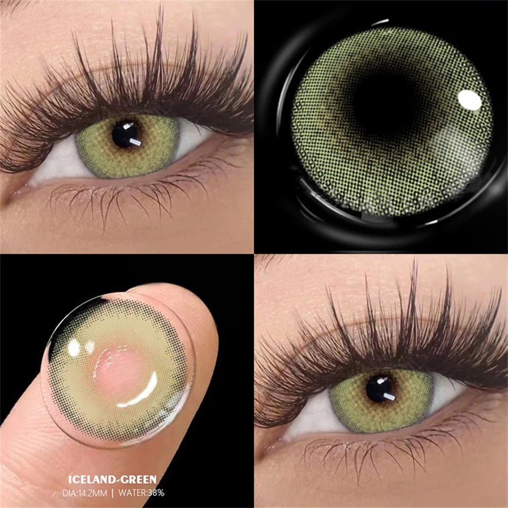 Morningcon land-Fa1 Colored Contact Lenses For Eyes Half Yearly 2pcs