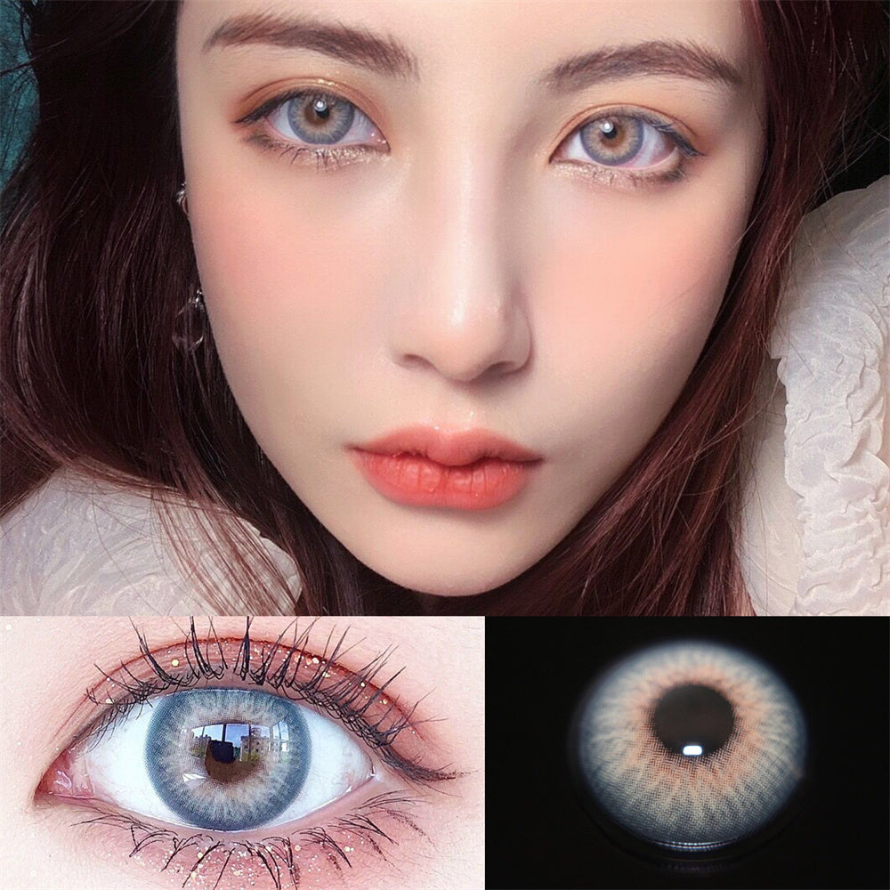 Morningcon Rome Colored Contact Lenses For Eyes Half Yearly 2pcs