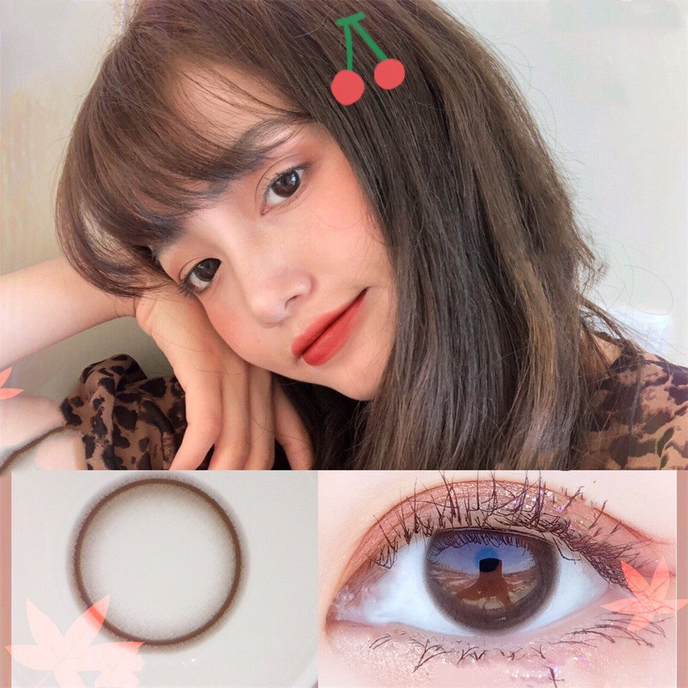 Morningcon Comic Eye Colored Contact Lenses For Eyes Half Yearly 2pcs
