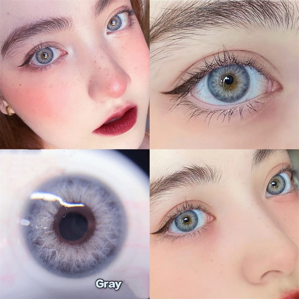 Morningcon DNA Colored Contact Lenses For Eyes Half Yearly 2pcs