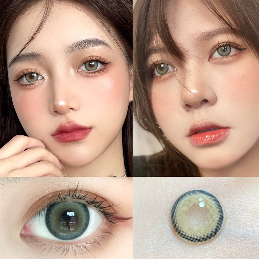 Morningcon Nanaru Colored Contact Lenses For Eyes Half Yearly 2pcs