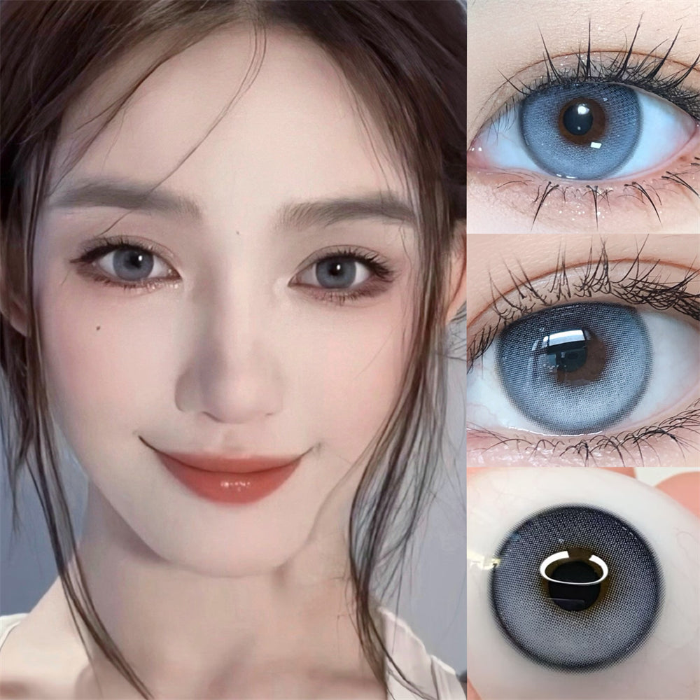 Morningcon Fog reflects light Colored Contact Lenses For Eyes Half Yearly 2pcs