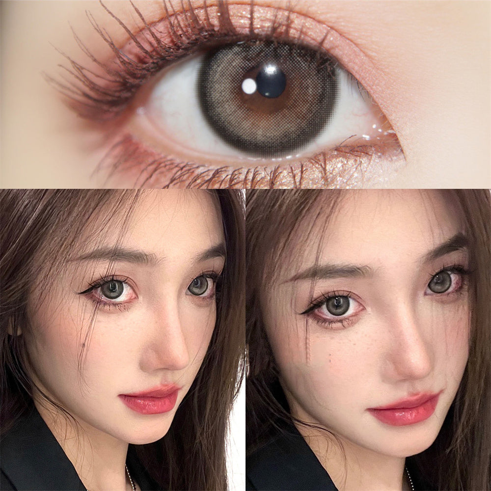 Morningcon Halos of water droplets Colored Contact Lenses For Eyes Half Yearly 2pcs