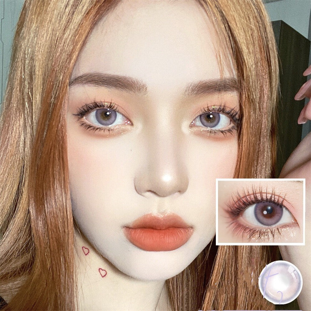 Morningcon Little light bulbs Colored Contact Lenses For Eyes Half Yearly 2pcs