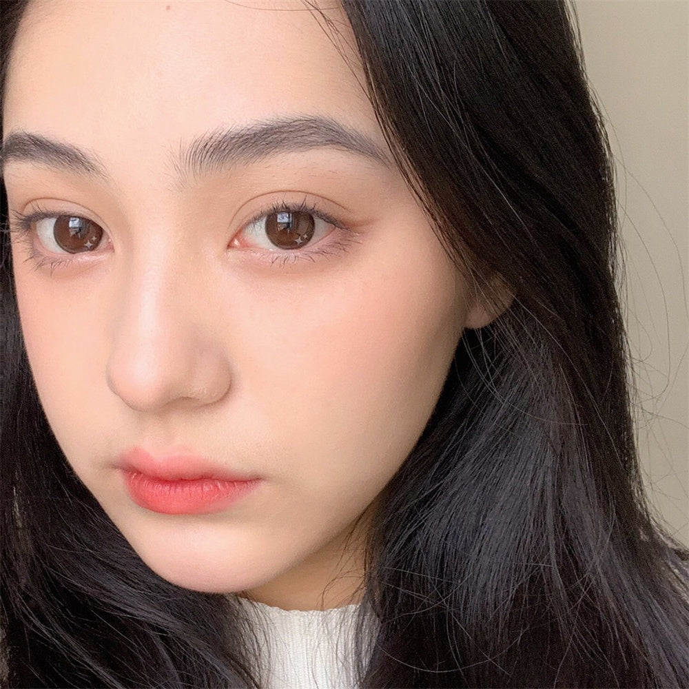 Morningcon Butterscotch Versailles Colored Contact Lenses For Eyes Half Yearly