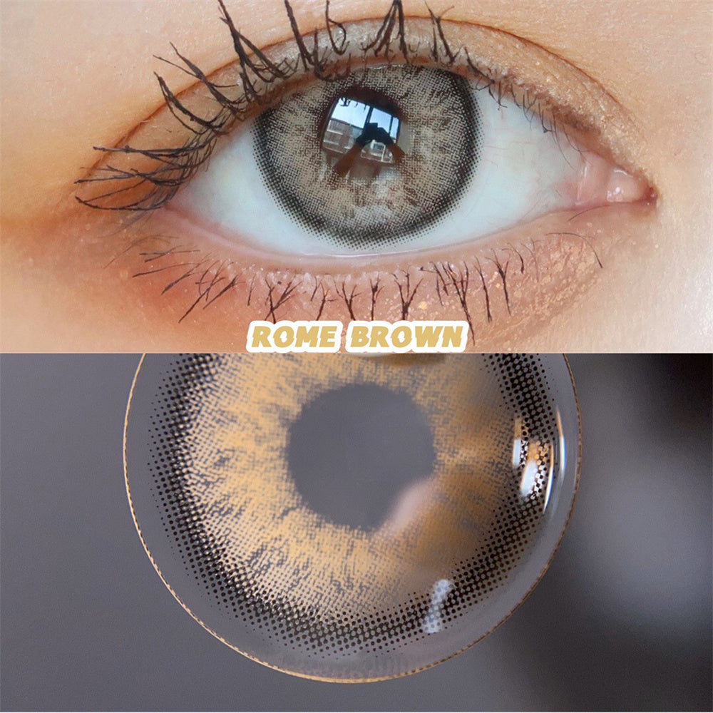 Morningcon Rome Colored Contact Lenses For Eyes Half Yearly 2pcs
