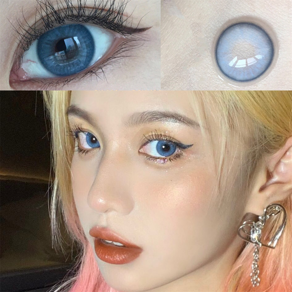 Morningcon Nim Colored Contact Lenses For Eyes Half Yearly