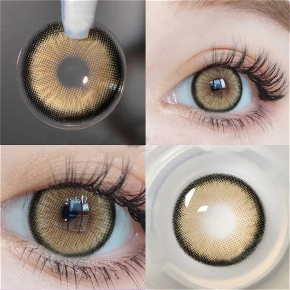 Morningcon Diamond-Fa Colored Contact Lenses For Eyes Half Yearly 2pcs