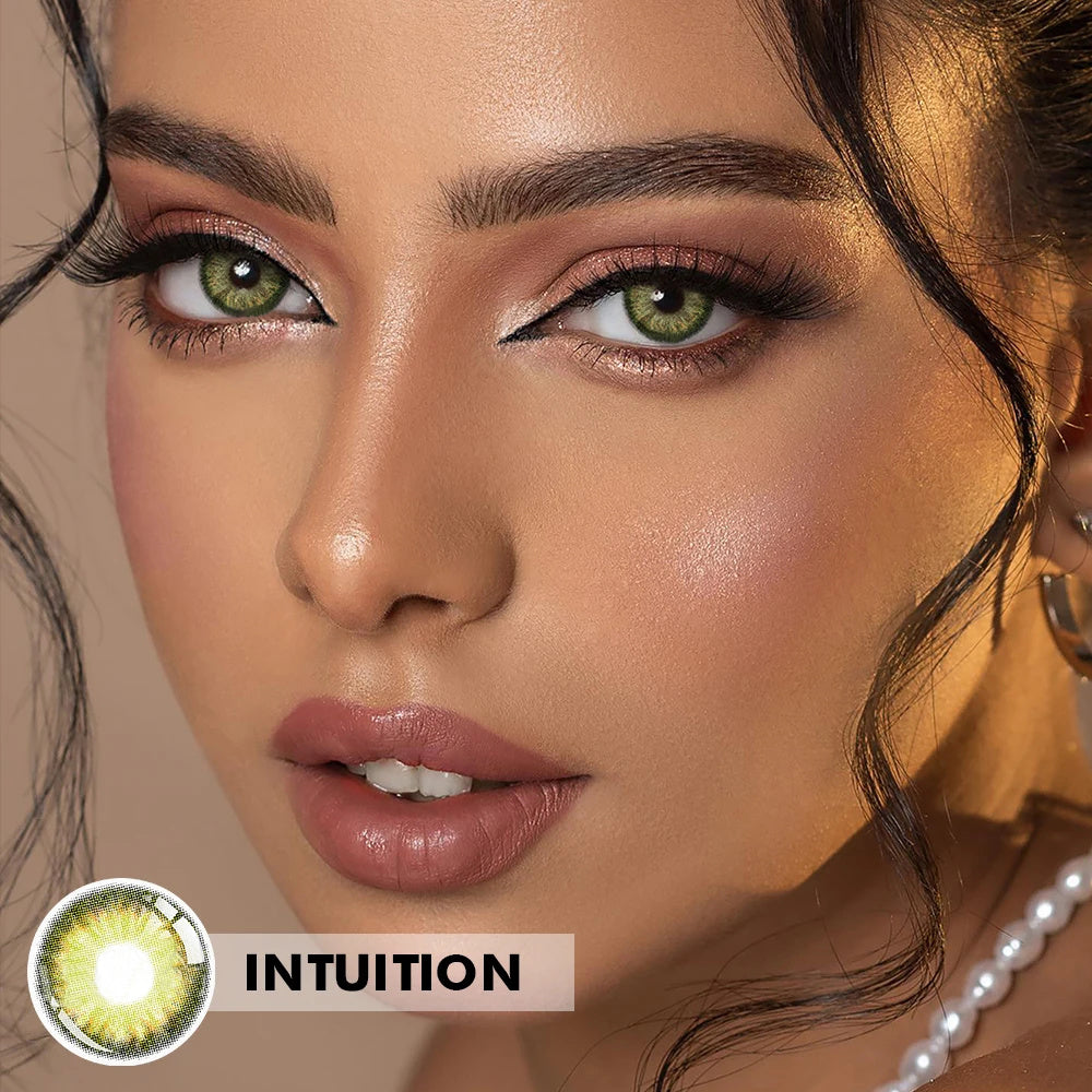 Morningcon Craving-F16 Colored Contact Lenses For Eyes Half Yearly 2pcs