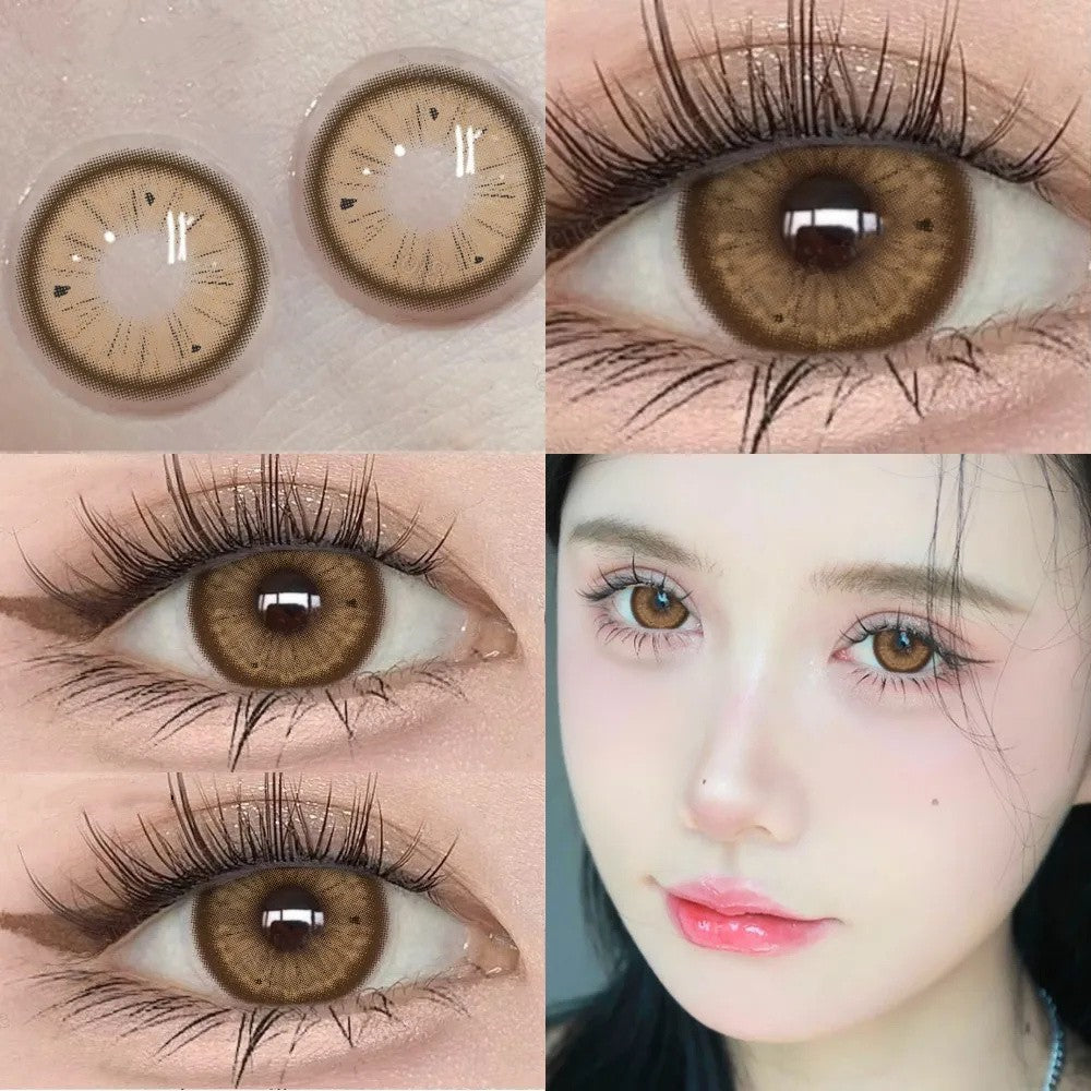 Morningcon Fruit-F29 Colored Contact Lenses For Eyes Half Yearly 2pcs