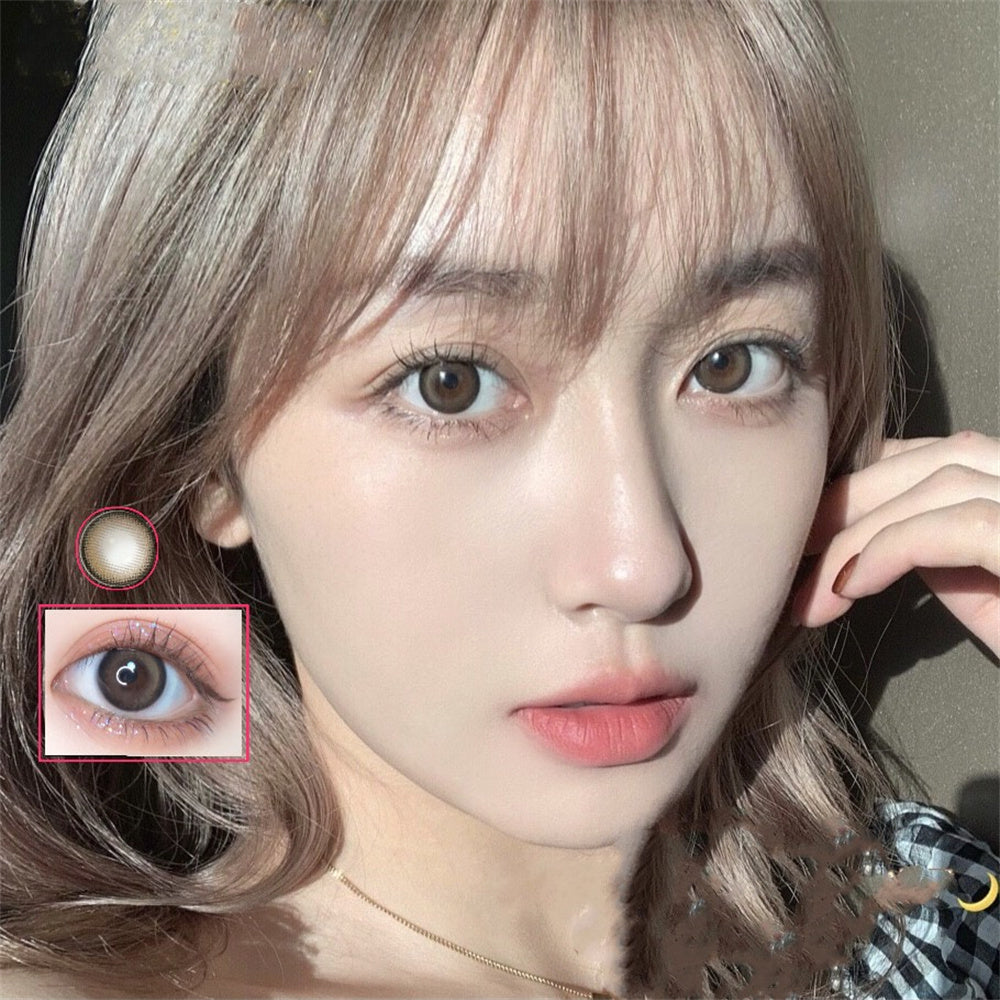 Morningcon Wandering the night sky Colored Contact Lenses For Eyes Half Yearly