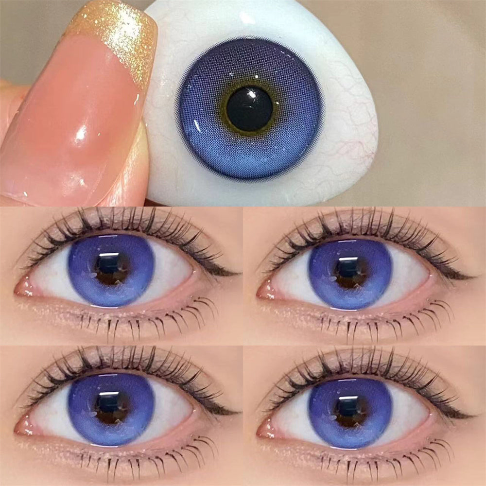 Morningcon Snow Grils Colored Contact Lenses For Eyes Half Yearly 2Pcs
